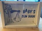 spaarpot Baby's zijn duur, Ophalen, Zo goed als nieuw, Hout, Overige thema's