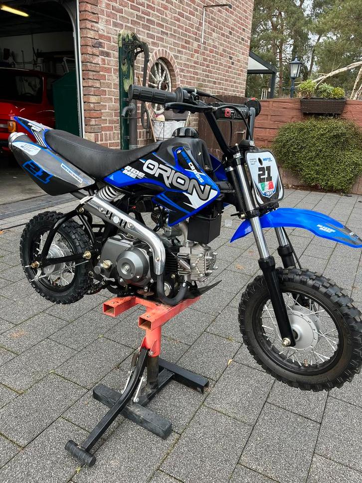 Pitbike 72cc zo goed als nieuw !, Fietsen en Brommers, Minibikes, Midibikes en Pitbikes, Zo goed als nieuw, Pitbike, Ophalen