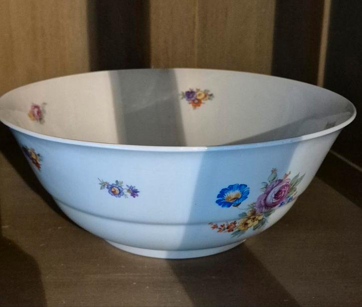 Magnifique bol à fleurs ancien, Petrus Regout (vers 1900), Antiquités & Art, Antiquités | Plateaux, Enlèvement ou Envoi