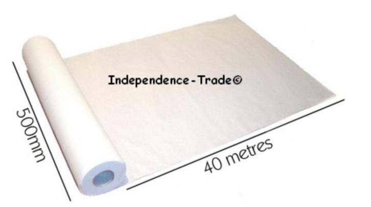 Papierrol voor Massagetafel Premium Papier 50cm x 40m  🌞 🌞, Sport en Fitness, Massageproducten, Nieuw, Massagetafel, Ophalen of Verzenden