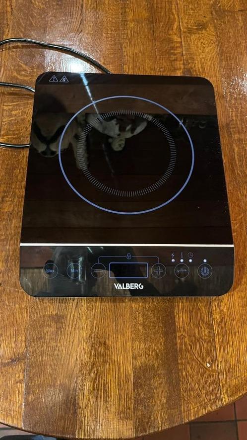 Valberg Inductieplaat 2000WATT, Huis en Inrichting, Keuken | Potten en Pannen, Gebruikt, Inox, Inductieplaat, Ophalen