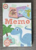 Memo/memory dinosaures (jeu mémoire/paires), Enfants & Bébés, Jouets | Éducatifs & Créatifs, Enlèvement ou Envoi, Comme neuf