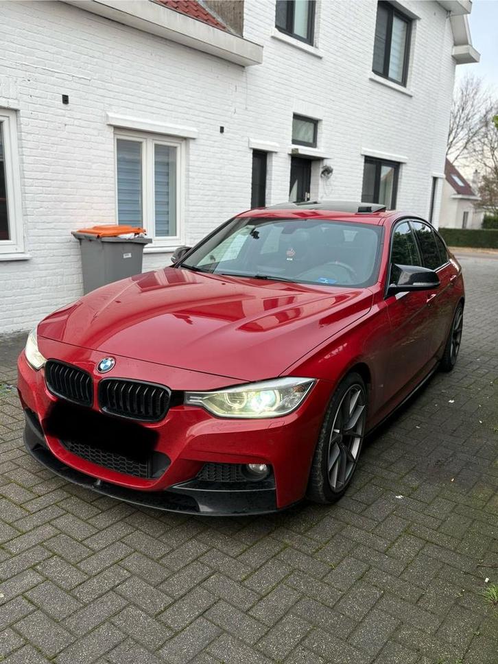 BMW F30 320 DIESEL 340i KIT FULL M-PERFORMANCE, Autos, BMW, Particulier, Série 3, Diesel, Euro 5, 5 portes, Automatique, Rouge
