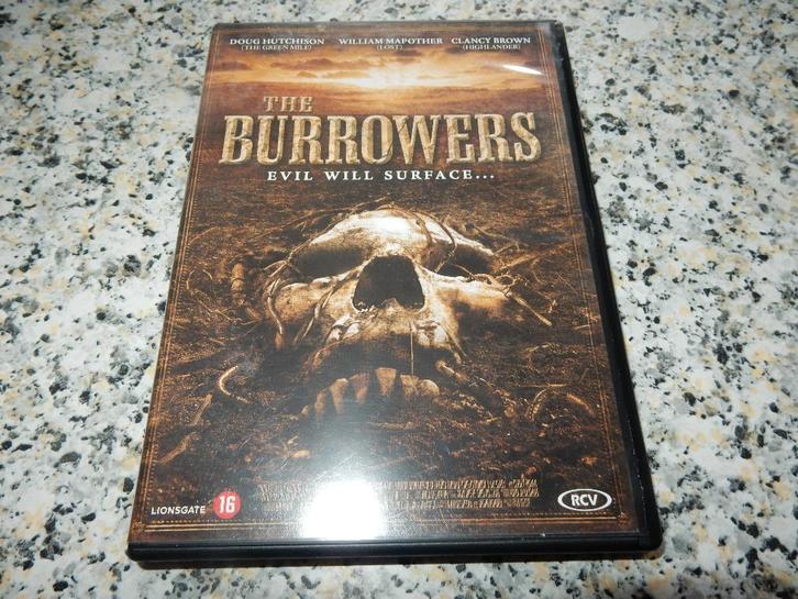 nr.2455- Dvd: the burrowers - horror, CD & DVD, DVD | Horreur, À partir de 16 ans, Enlèvement ou Envoi