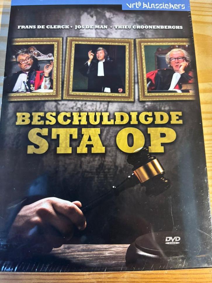 Beschuldigde Sta op (VRT-Klassieker DVD), Cd's en Dvd's, Dvd's | Tv en Series, Nieuw in verpakking, Boxset, Ophalen of Verzenden