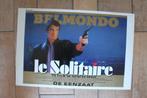 filmaffiche Jean-Paul Belmondo le solitaire filmposter, Collections, Comme neuf, Cinéma et TV, Enlèvement ou Envoi, A1 jusqu'à A3