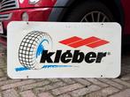 1970s Dubbelzijdig Reclamebord KLÉBER Banden, Verzamelen, Ophalen of Verzenden, Gebruikt, Reclamebord