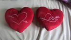 Coussins coeur Saint Valentin, Ophalen, Nieuw, Rood, Hartvormig