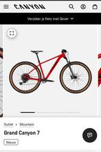 Canyon grand canyon 7 rood 27,5, Fietsen en Brommers, Fietsen | Mountainbikes en ATB, Hardtail, Heren, Zo goed als nieuw, Ophalen