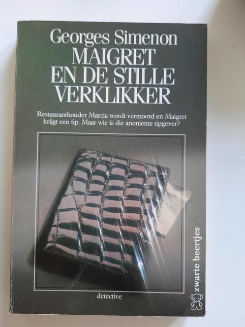 Maigret en de stille verklikker - Georges S - boek detective, Livres, Policiers, Utilisé, Enlèvement ou Envoi