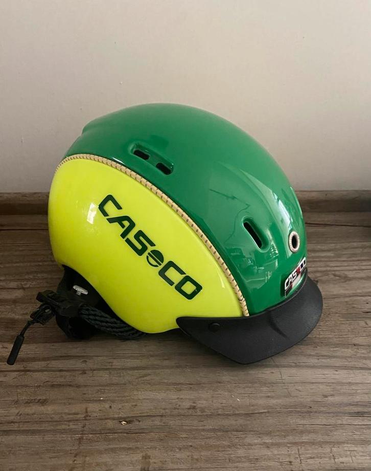 Kinderhelm casco - maat XS, Fietsen en Brommers, Fietsaccessoires | Fietshelmen, Zo goed als nieuw, XS, Ophalen of Verzenden