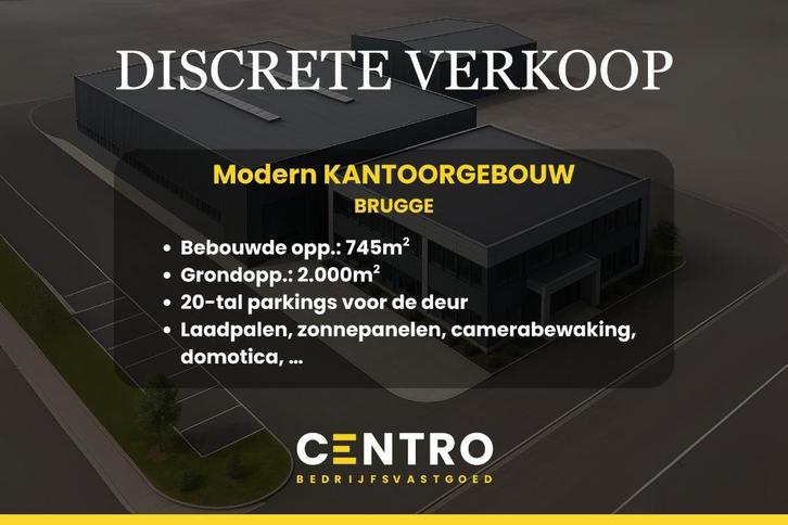 TE KOOP - Kantoor met woonst, Immo, Huizen en Appartementen te koop, Provincie West-Vlaanderen