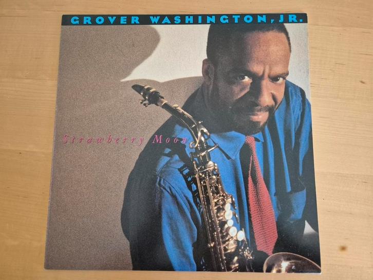 Grover Washington, JR.  LP 1987 Strawberry Moon, Cd's en Dvd's, Vinyl | Jazz en Blues, Zo goed als nieuw, Jazz, Ophalen of Verzenden