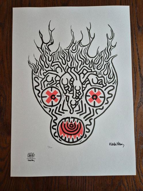 Keith Haring Litho, Antiek en Kunst, Kunst | Litho's en Zeefdrukken, Ophalen