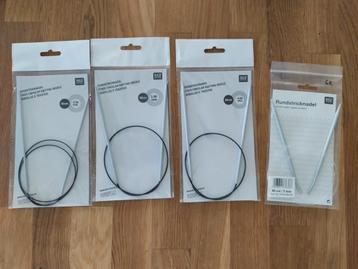 Aiguilles circulaires - Différentes dimensions et matériaux  beschikbaar voor biedingen