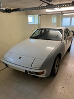 Porsche 924, Auto's, Porsche, Stof, Zwart, Wit, Handgeschakeld