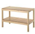 Banc molger IKEA en bois bouleau, Ophalen, Gebruikt, Overige typen, 50 tot 100 cm