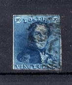 (B) 2 gestempeld 1849 - Z.M. Koning Leopold I, Postzegels en Munten, Ophalen of Verzenden, Gestempeld, Gestempeld