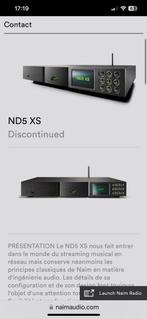 Naim ndx5 lecteur réseau, Comme neuf, Audio