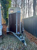 1,5 paarden trailer, Dieren en Toebehoren, Ophalen, Zo goed als nieuw