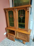 Eiken kast gratis + 2 zetels gratis!, Huis en Inrichting, Ophalen, Gebruikt