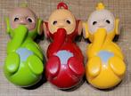 Teletubbies: 3 figuurtjes, Verzamelen, Ophalen of Verzenden, Gebruikt