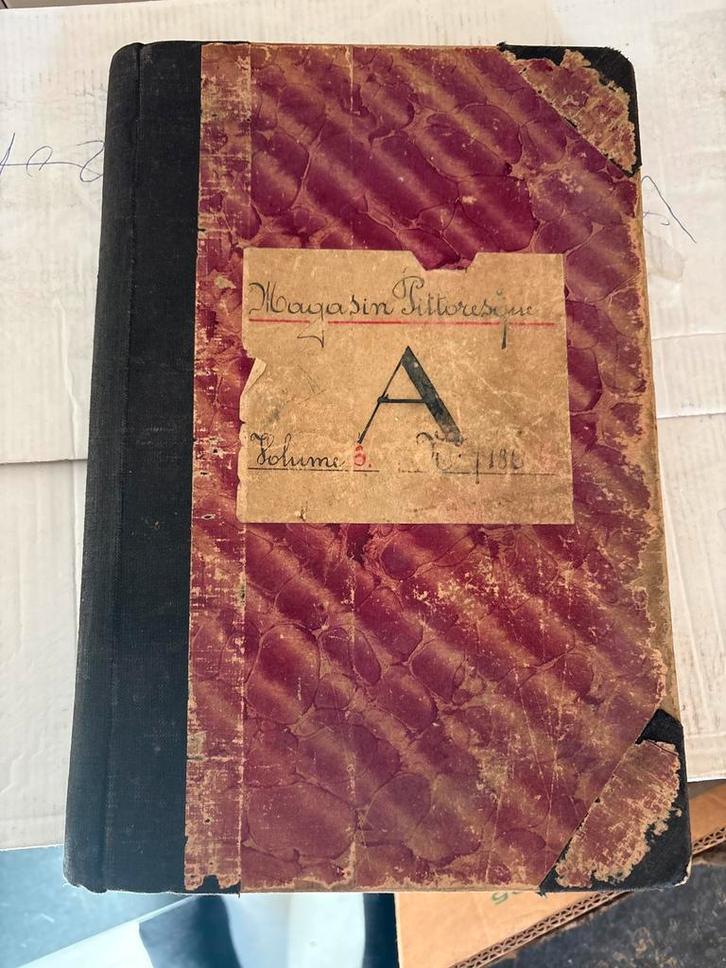 Magasin Pittoresque, tijdschrift, boek,frans,Volume 3 – 1835, Verzamelen, Tijdschriften, Kranten en Knipsels, Tijdschrift, Verzenden