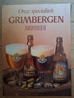Poster Grimbergen abdijbier bier brouwerij Grimbergen, Ophalen of Verzenden, Zo goed als nieuw