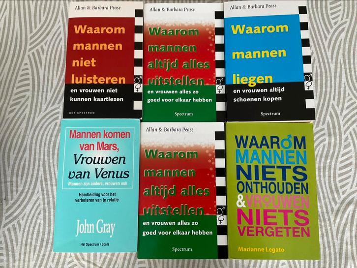 boeken van Allan& Barbara Pease, Boeken, Literatuur, Zo goed als nieuw, Ophalen of Verzenden