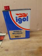Oude lege oliekan igol hypoid b multigrade 90, Verzenden, Gebruikt, Overige typen