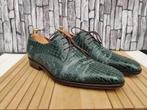 Van Bommel groen geklede herenschoenen - Maat 42, Kleding | Heren, Schoenen, Van bommel, Overige kleuren, Verzenden, Gedragen