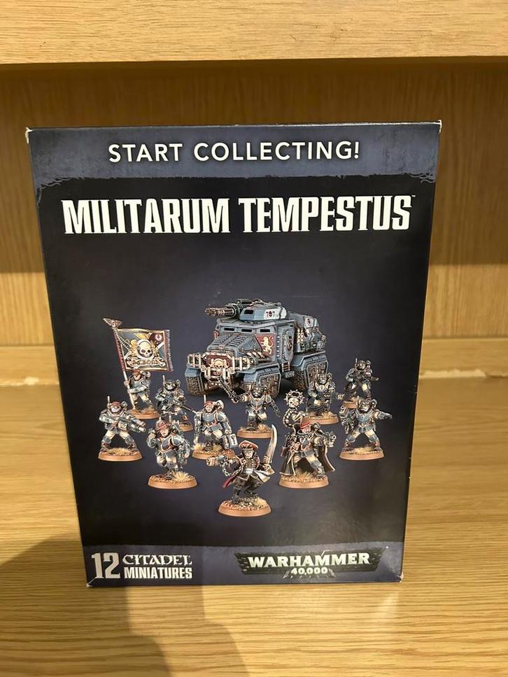 Commencez à collectionner - Militarum tempestus, Hobby & Loisirs créatifs, Wargaming, Comme neuf, Warhammer 40000, Enlèvement ou Envoi