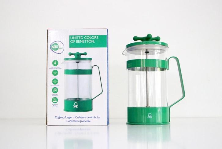 Benetton Groen Borosi koffiezetapparaat, Elektronische apparatuur, Koffiezetapparaten, Nieuw, Ophalen of Verzenden