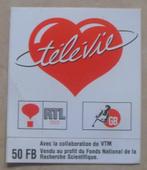 Autocollant "Télévie", Ophalen of Verzenden
