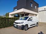 Peugeot Partner 1.6 BlueHDi L1 3zit + Airco + Apple carplay, Auto's, Stof, Gebruikt, Zwart, 4 cilinders
