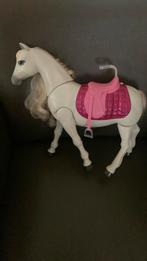 Barbie paard werkt op batterijen, Kinderen en Baby's, Zo goed als nieuw, Ophalen, Barbie