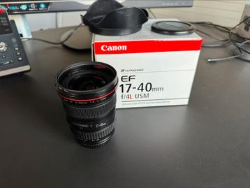 Canon EF 17-40mm F/4.0 L USM + Hoya UV filter