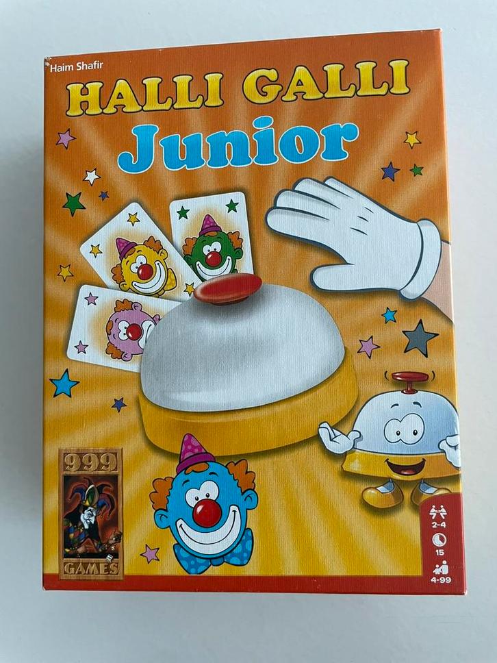 Halli galli junior - 999 games - 4+, Hobby en Vrije tijd, Gezelschapsspellen | Kaartspellen, Zo goed als nieuw, Ophalen of Verzenden