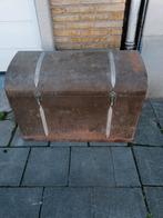 Ancien coffre en Métal, Antiquités & Art, Enlèvement