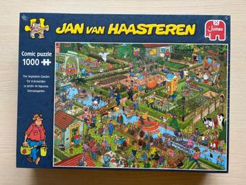 Puzzel Jan van Haasteren - 1000 stuks - De volkstuintjes beschikbaar voor biedingen
