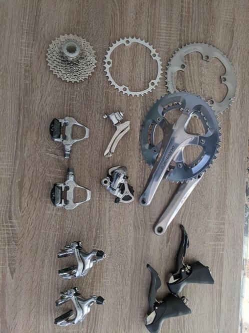 Dura ace 7800 groupset, Fietsen en Brommers, Fietsonderdelen, Zo goed als nieuw, Racefiets, Ophalen of Verzenden