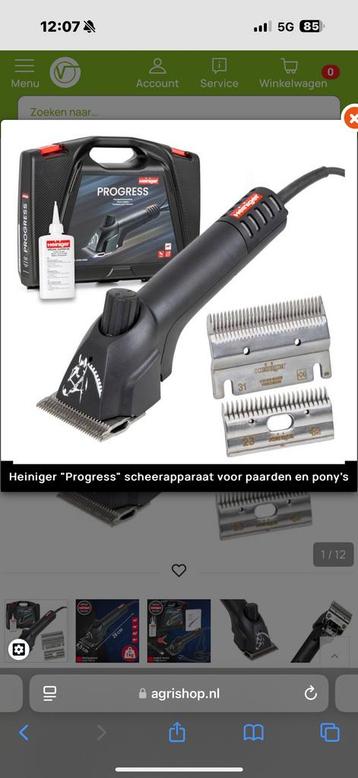 Heiniger Progress 80W beschikbaar voor biedingen