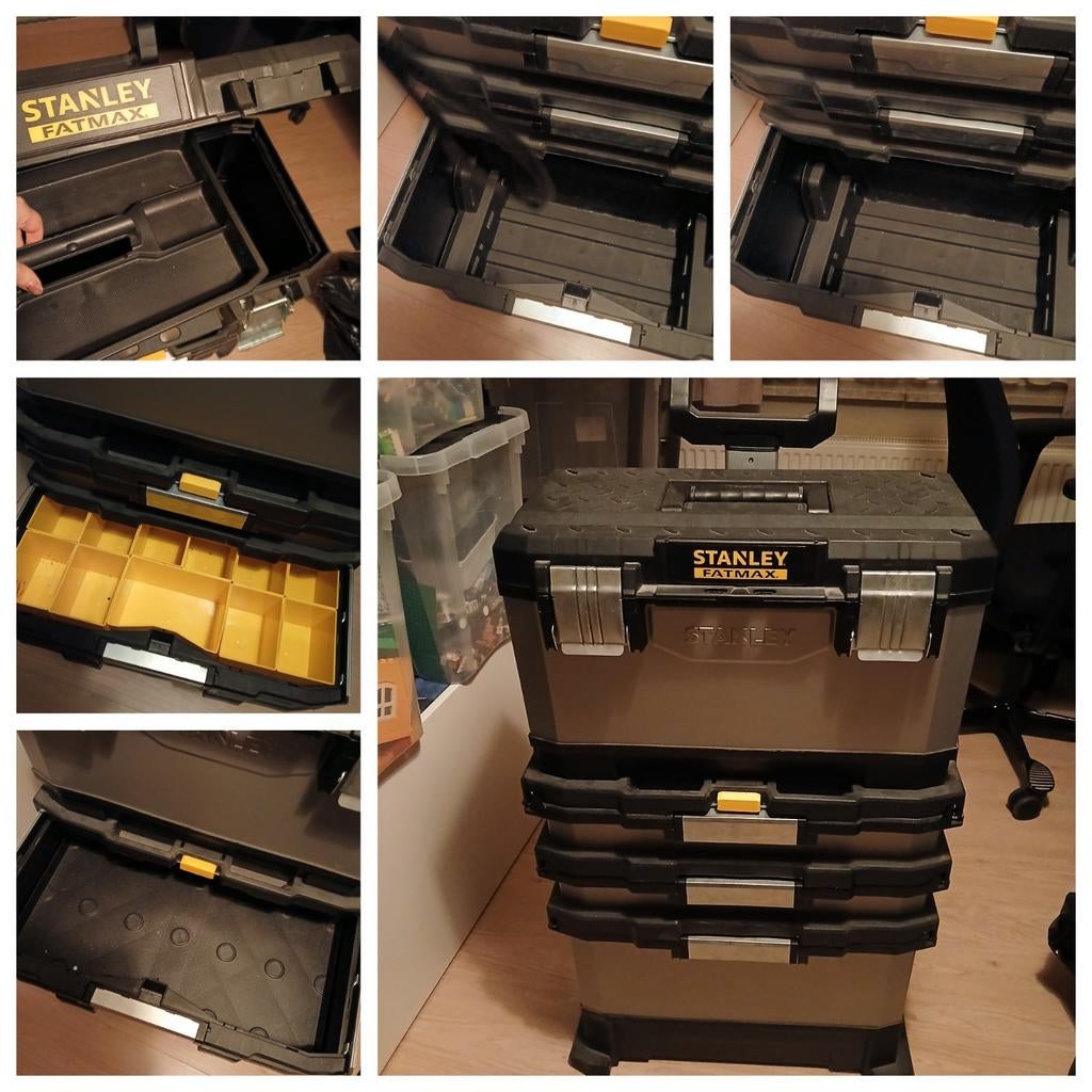 gereedschapskist stanley fatmax, Doe-het-zelf en Bouw, Gereedschapskisten, Ophalen