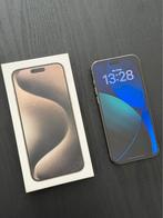 Iphone 15 Pro Max 256GB - Natural Titanium, Télécoms, Téléphonie mobile | Apple iPhone, 256 GB, 97 %, Enlèvement ou Envoi, IPhone 15 Pro Max