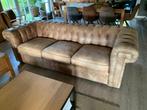 zitbank chesterfield 3zit, Huis en Inrichting, Ophalen, Gebruikt, Chesterfield, Leer