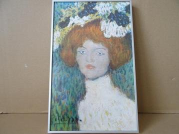 Pablo Picasso Vrouwenportret Portait of a woman 21x34cm 1980 beschikbaar voor biedingen