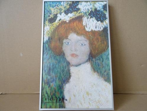 Pablo Picasso Vrouwenportret Portait of a woman 21x34cm 1980, Antiek en Kunst, Curiosa en Brocante, Ophalen of Verzenden