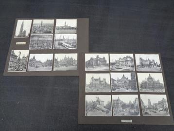 Verzam. foto kaarten jaren 30 Antwerpen + Brussel , 35 stuks beschikbaar voor biedingen