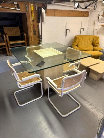 Travertine dining table ‘70 beschikbaar voor biedingen