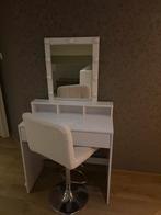 Make up tafel + kruk, Ophalen, Zo goed als nieuw